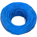 Cable de Red Norphel UTP CAT5e 100% Cobre Interior - Azul 305 metros
