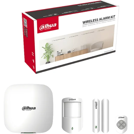 Dahua DHI-ART-ARC3000H-03-FW2 Kit de Alarma Inalámbrico Bivolt 